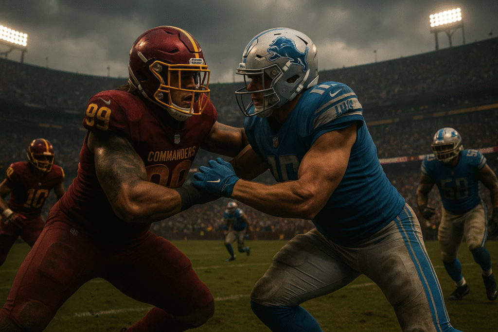 Explosive Breakdown: Commanders vs Lions – Hype, Hope & Hard Truths Explosive Breakdown: Commanders vs Lions - Hype, Hope & Hard Truths